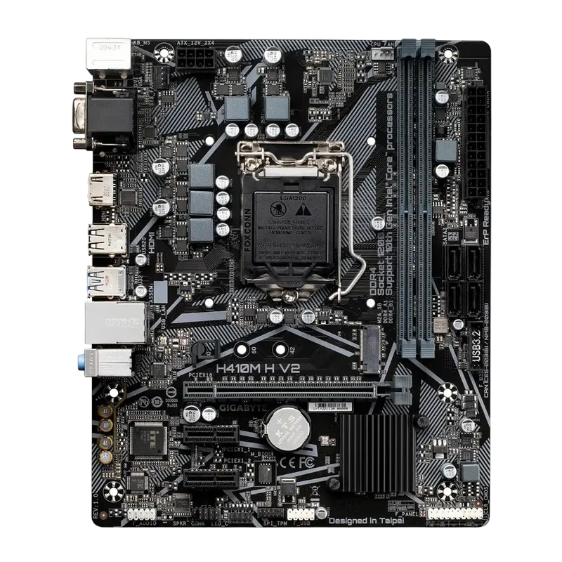 Gigabyte H410M H V2 LGA1200 Micro-ATX