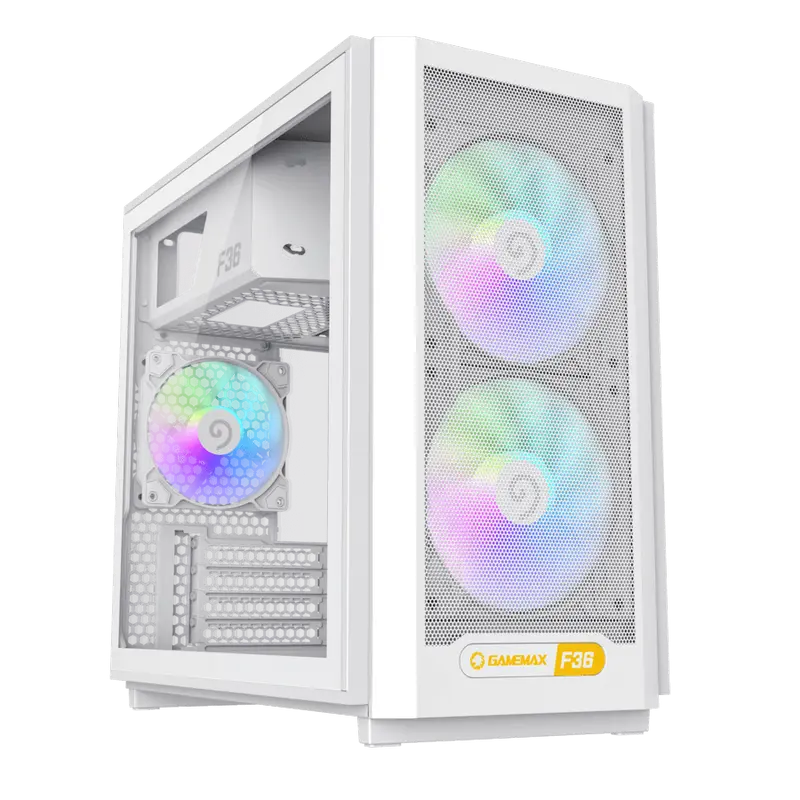 Gamemax F36 WH Mini-Tower White