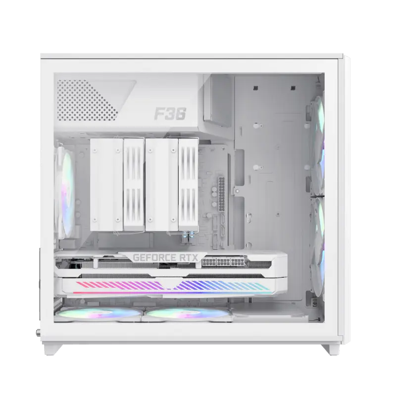 Gamemax F36 WH Mini-Tower White