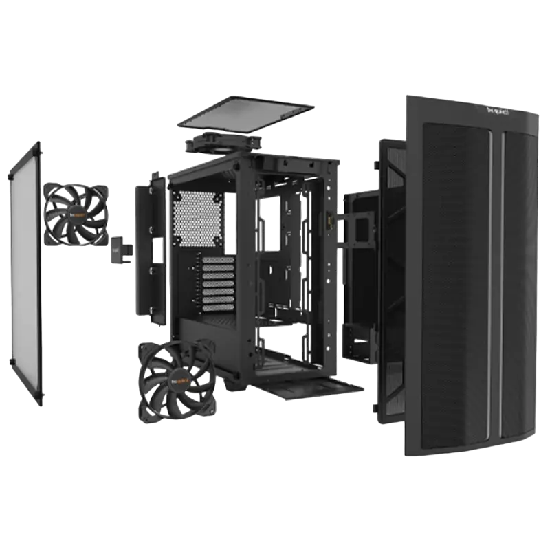 be quiet! PURE BASE 500DX Midi-Tower Negru
