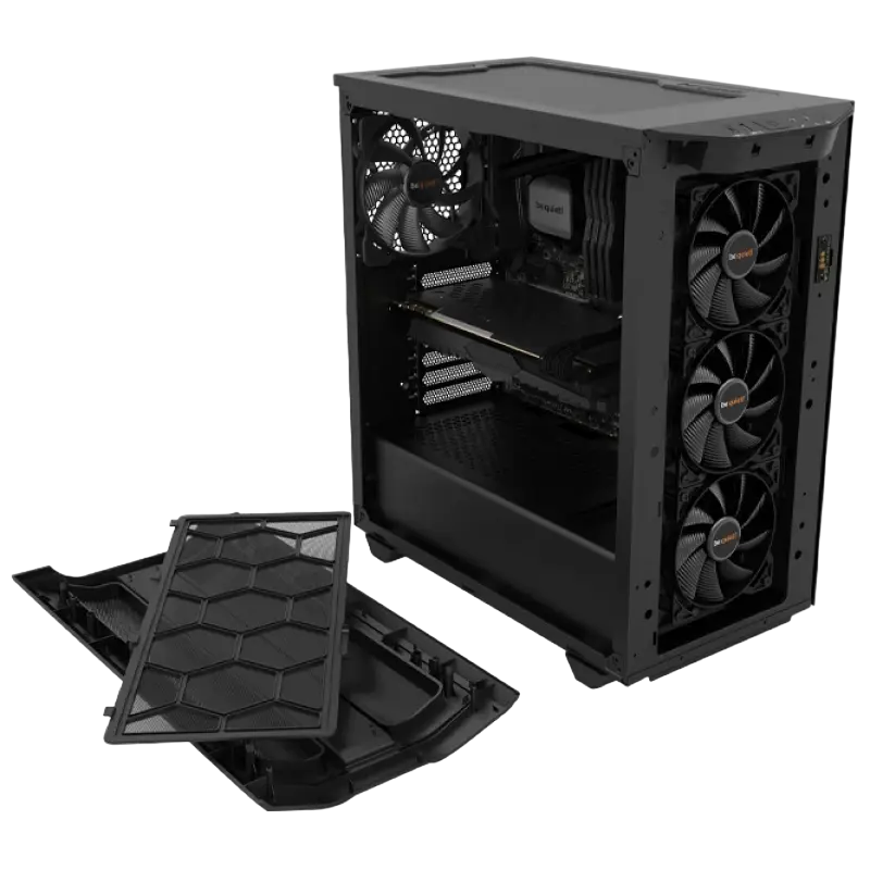 be quiet! PURE BASE 500DX Midi-Tower Negru