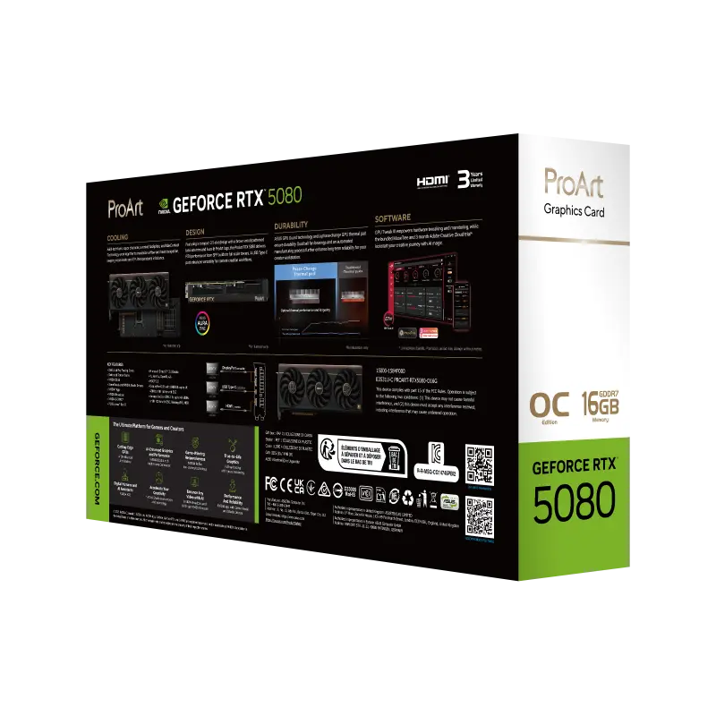 ASUS ProArt GeForce RTX 5080 OC
