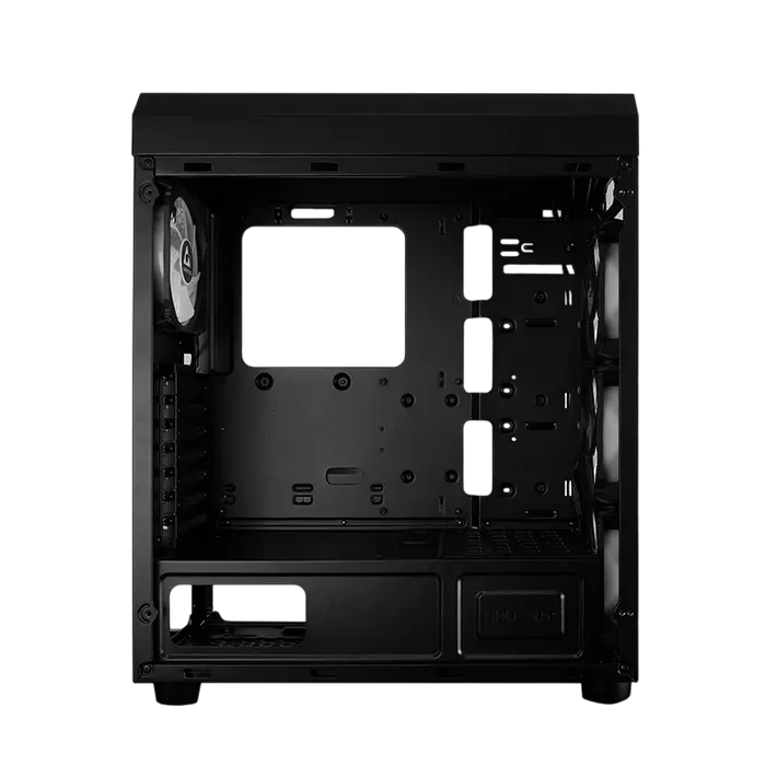 Chieftec GL-03B-UC-OP Midi-Tower Black
