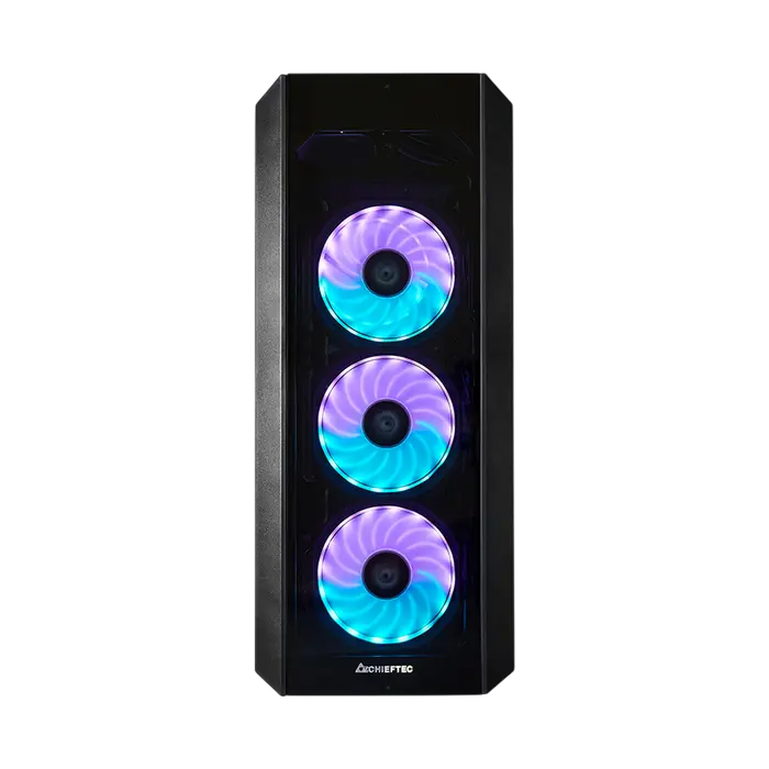 Chieftec GL-03B-UC-OP Midi-Tower Black