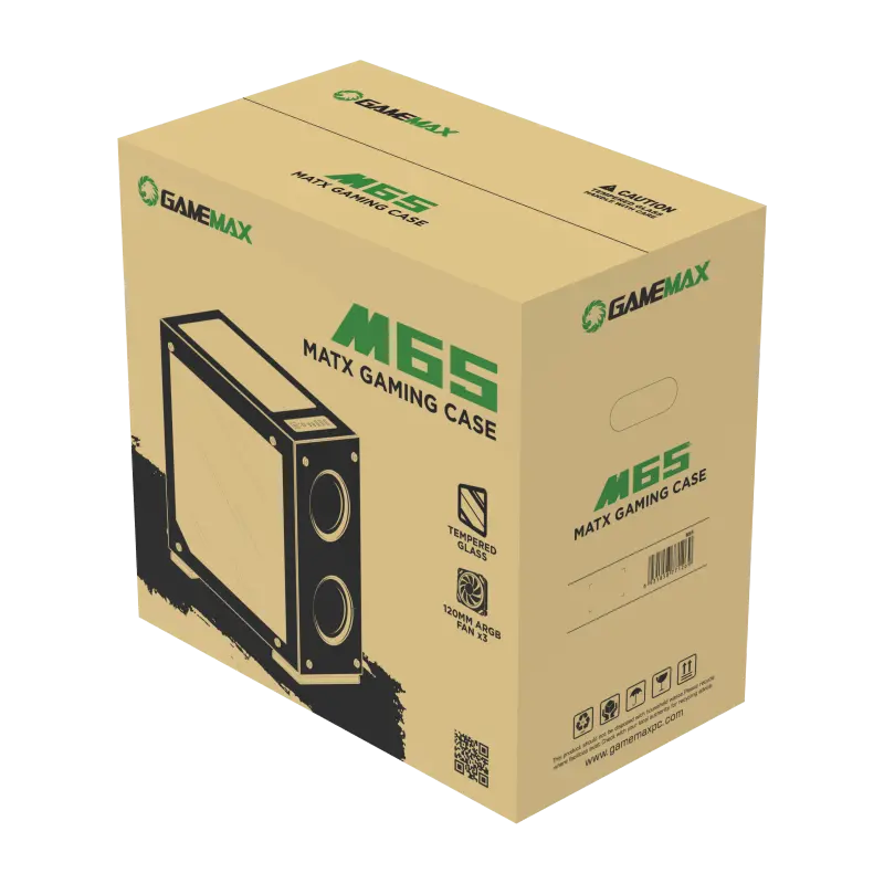 Gamemax M65 Mini-Tower Black