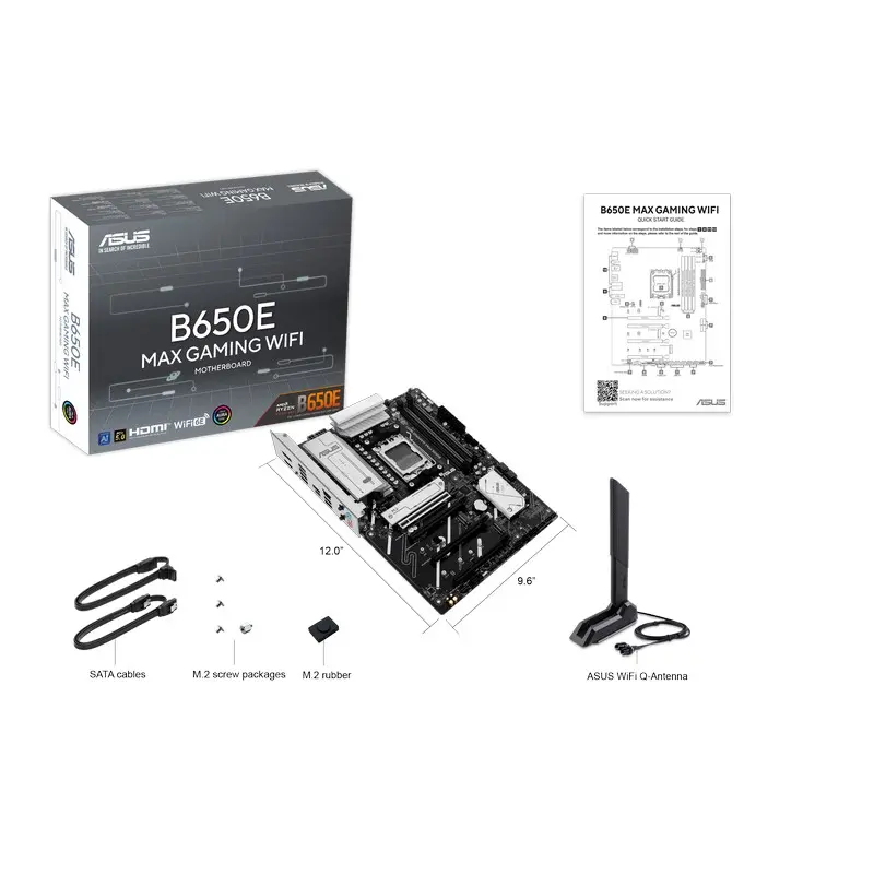 ASUS B650E MAX GAMING WIFI AM5 ATX