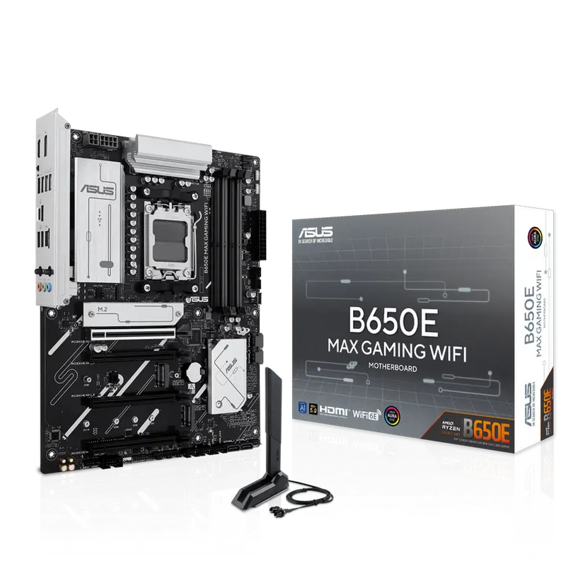 ASUS B650E MAX GAMING WIFI AM5 ATX