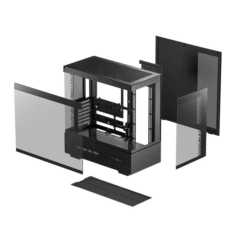 Deepcool CH690 Digital Midi-Tower Negru