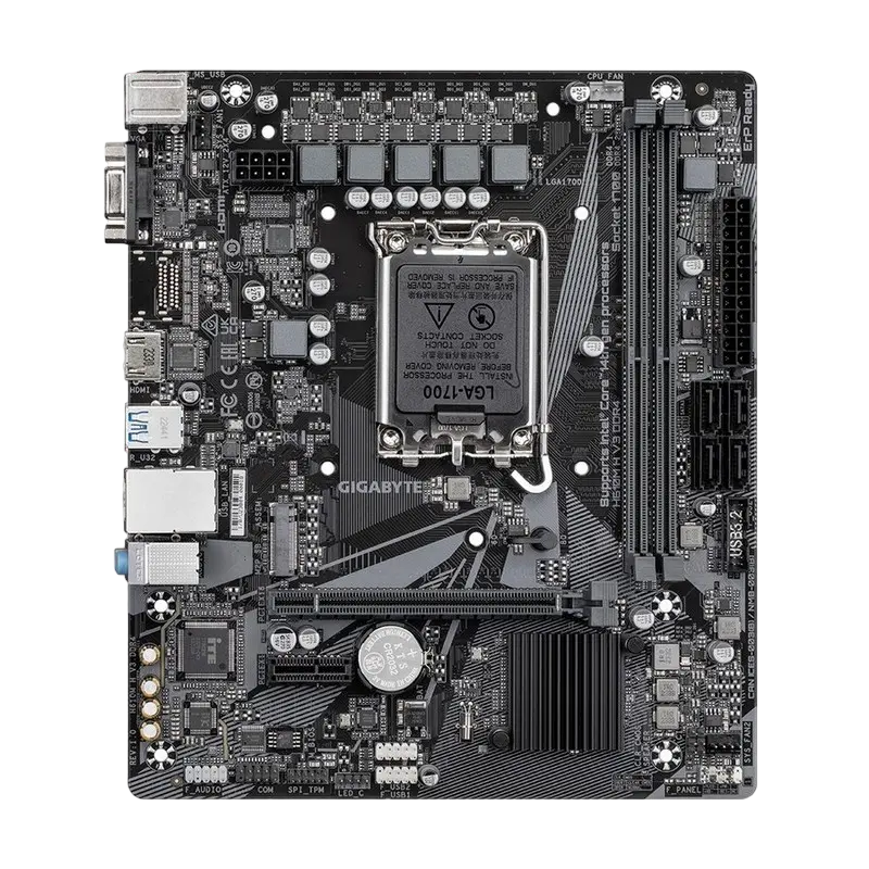 Gigabyte H610M H V3 DDR4 LGA1700 Micro-ATX