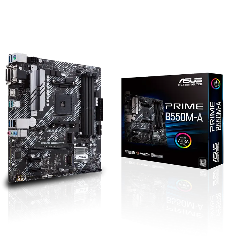ASUS PRIME B550M-A AM4 Micro-ATX