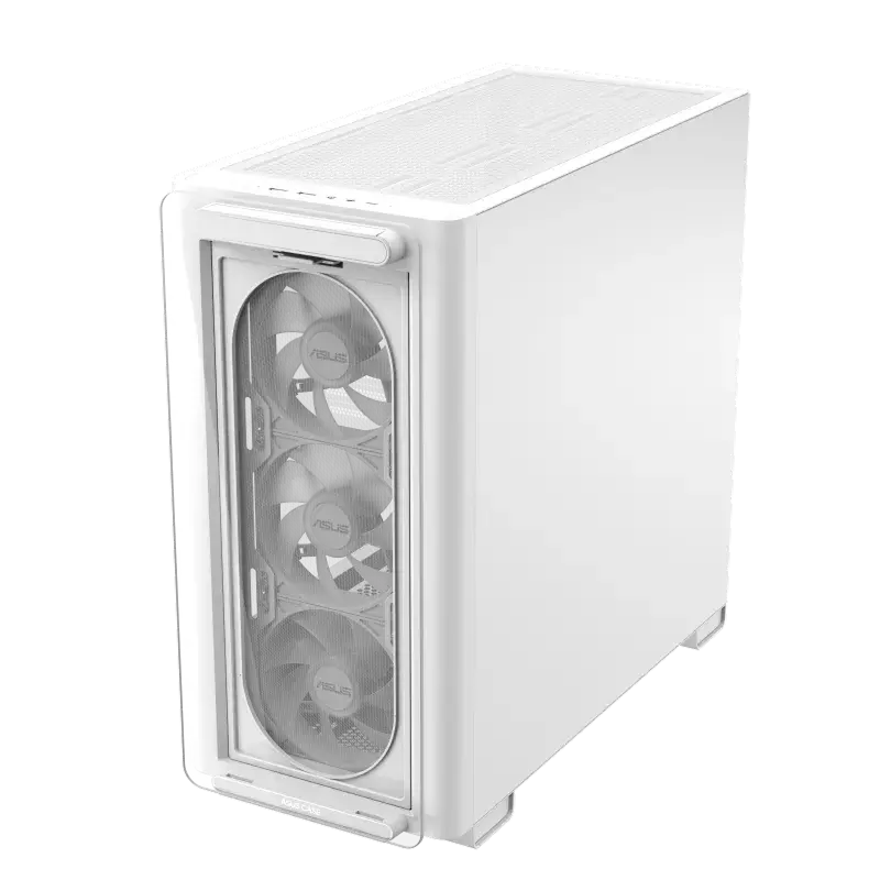 ASUS A23 PLUS TG ARGB Mini-Tower Alb