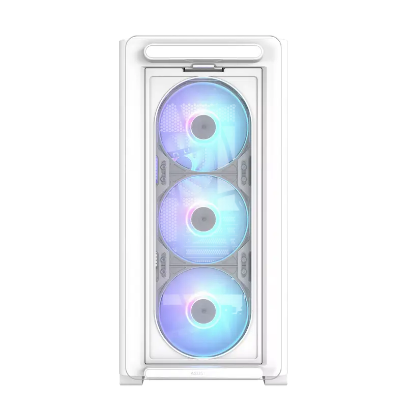ASUS A23 PLUS TG ARGB Mini-Tower Alb