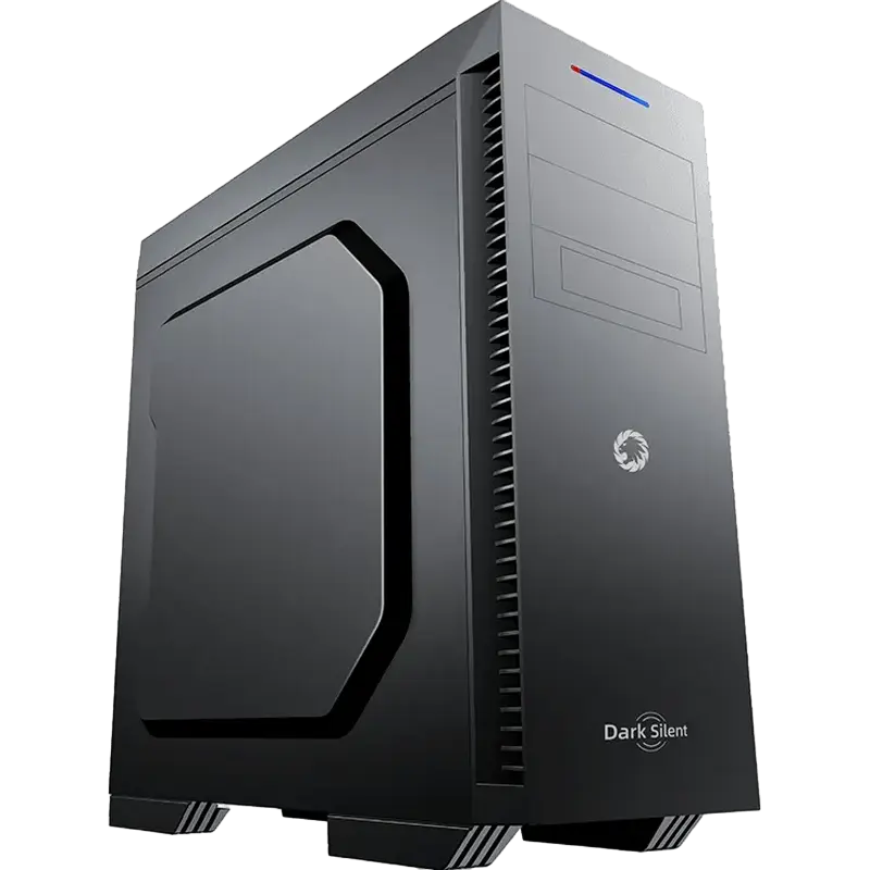 Gamemax DARK SILENT Midi-Tower Black