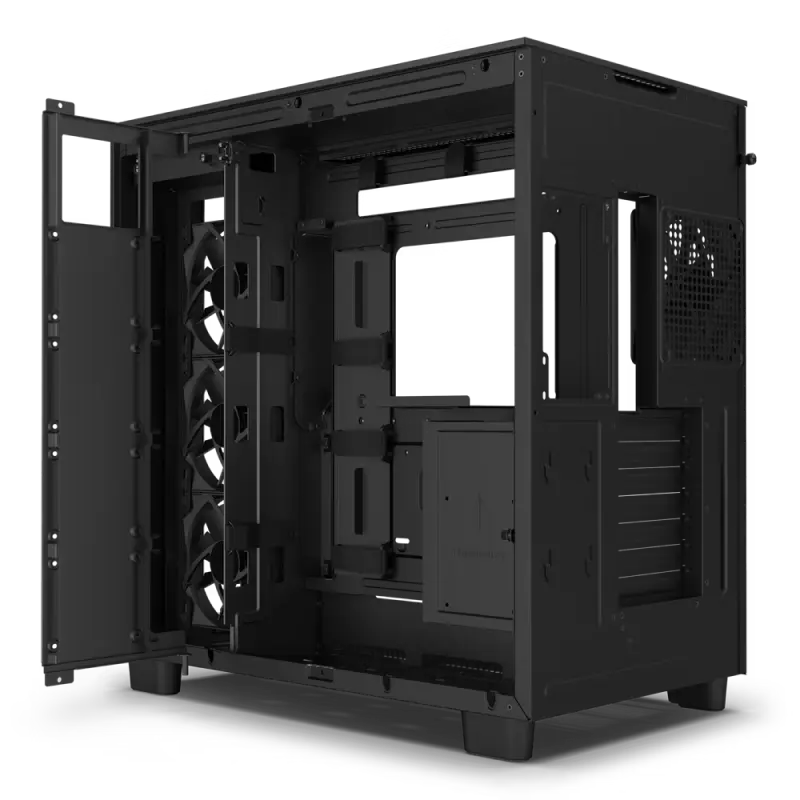 NZXT H9 Flow Midi-Tower Negru