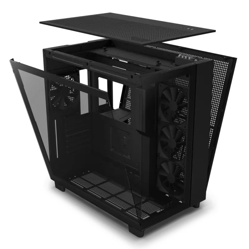 NZXT H9 Flow Midi-Tower Negru