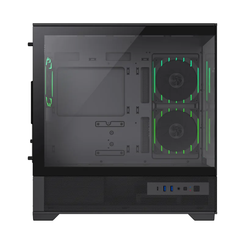 Gamemax VISTA 2 MB Mini-Tower Negru
