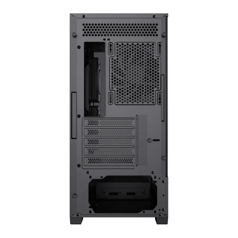 Gamemax VISTA 2 MB Mini-Tower Negru