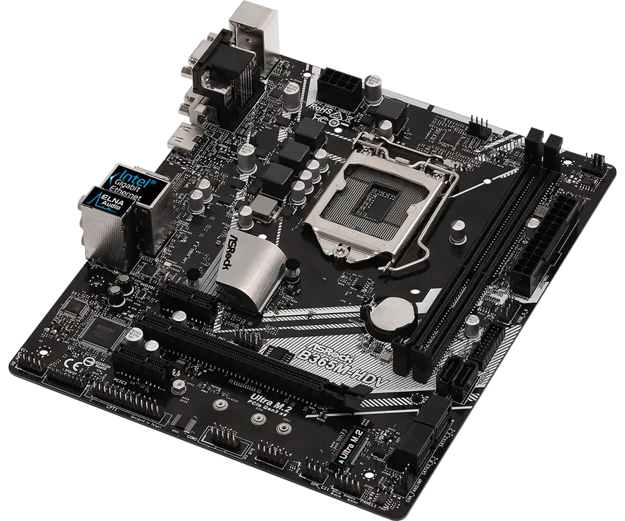 ASRock B365M-HDV LGA1151 Micro-ATX