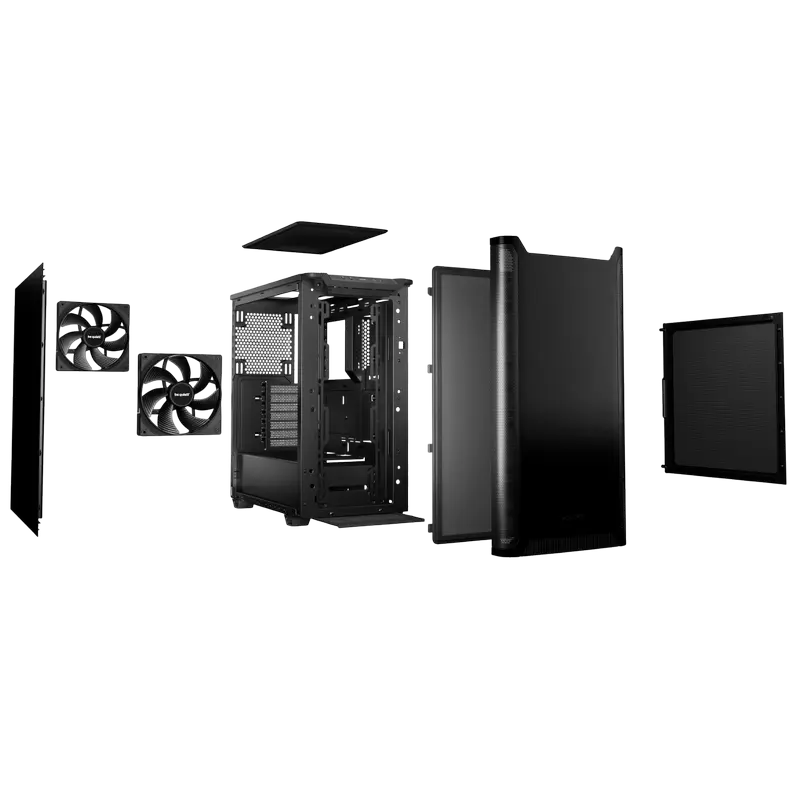 be quiet! SILENT BASE 501 Midi-Tower Negru