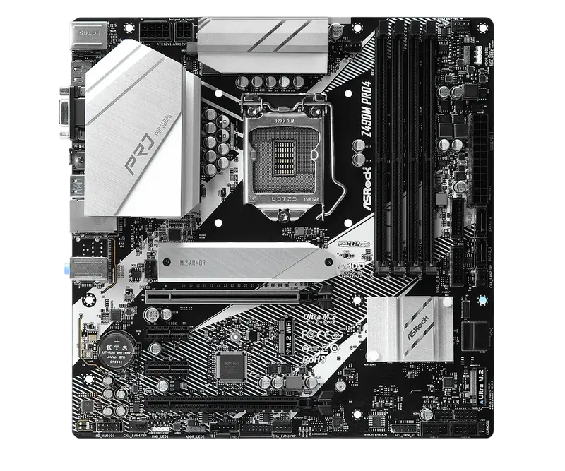 ASRock Z490M PRO4 LGA1200 Micro-ATX