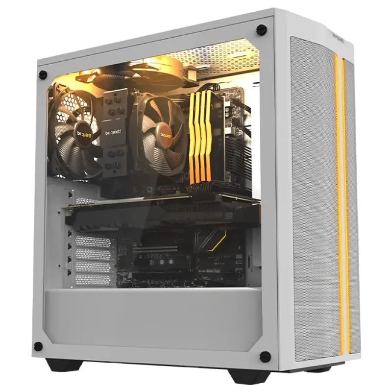 be quiet! PURE BASE 500DX Midi-Tower Alb