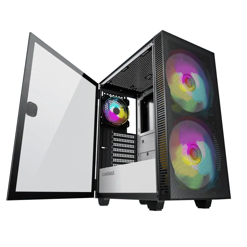 Gamemax AERO Midi-Tower Black