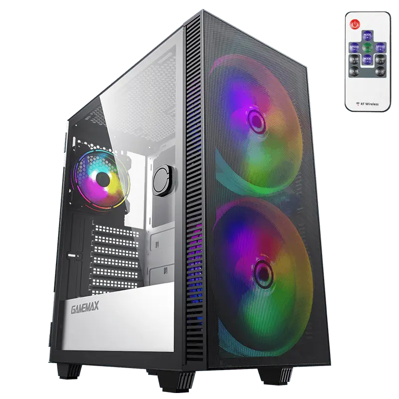 Gamemax AERO Midi-Tower Black