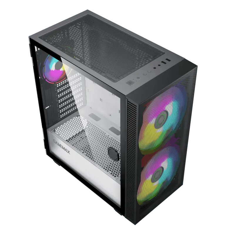 Gamemax AERO Midi-Tower Black