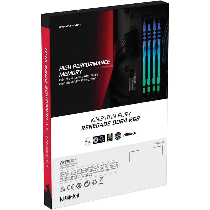 Kingston FURY Renegade RGB 8GB DDR4 3600MHz
