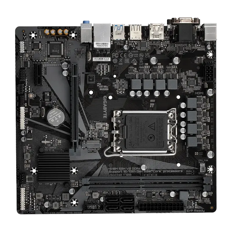 Gigabyte H610M S2H V2 DDR4 LGA1700 Micro-ATX