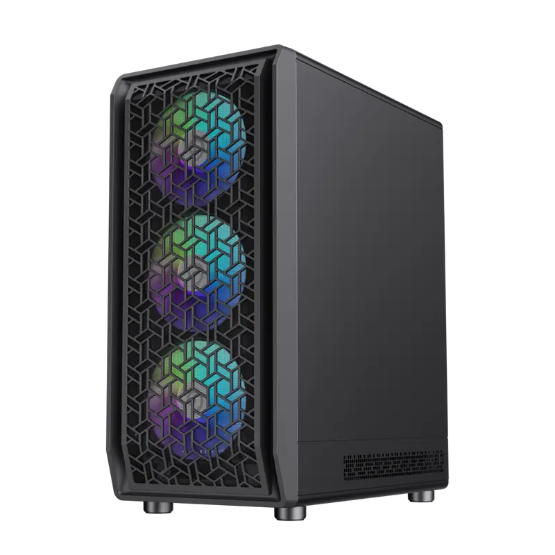 Gamemax FORGE AB Midi-Tower Черный