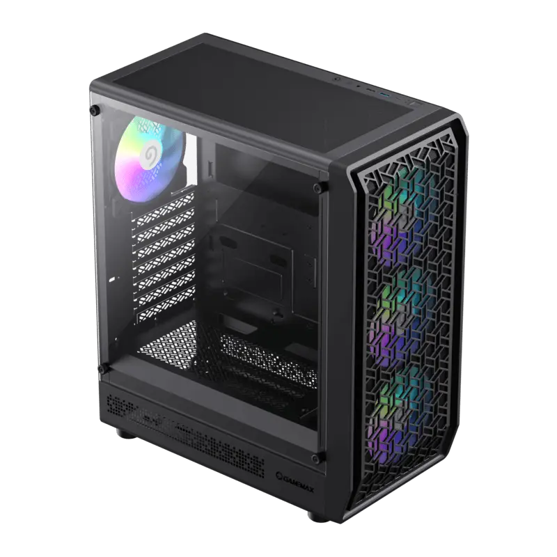 Gamemax FORGE AB Midi-Tower Черный