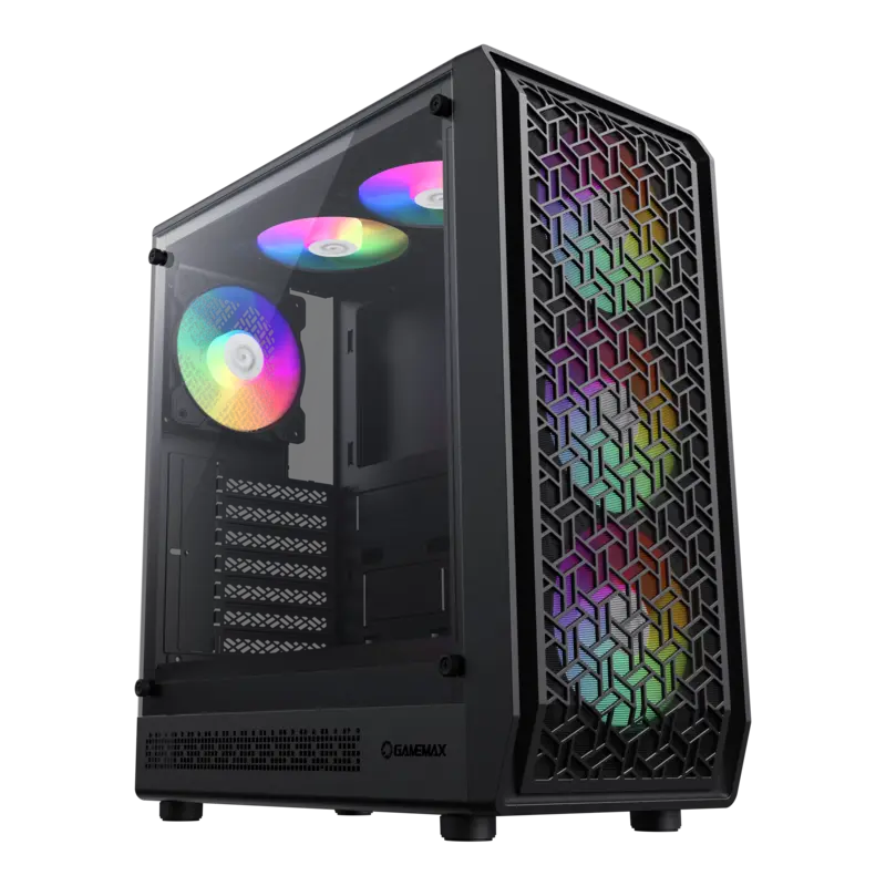 Gamemax FORGE AB Midi-Tower Черный