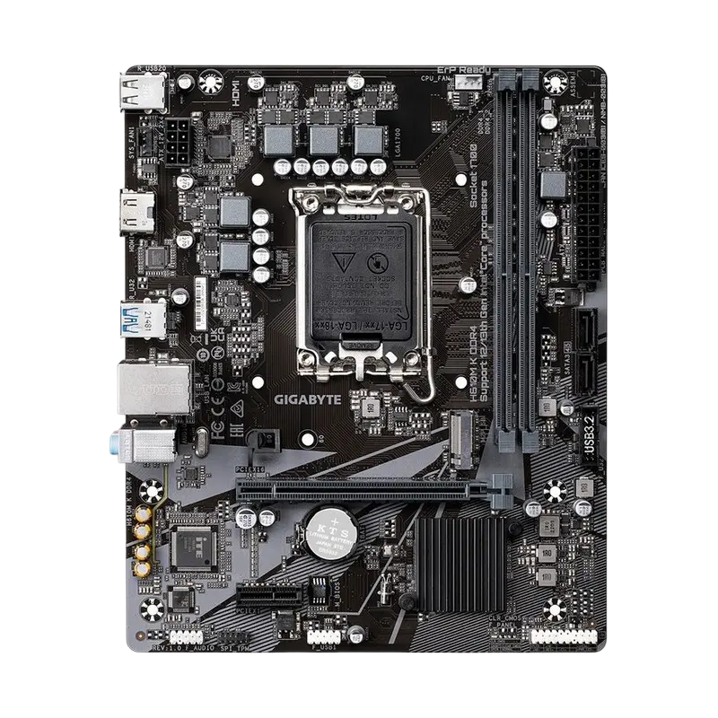 Gigabyte H610M K DDR4 LGA1700 Micro-ATX