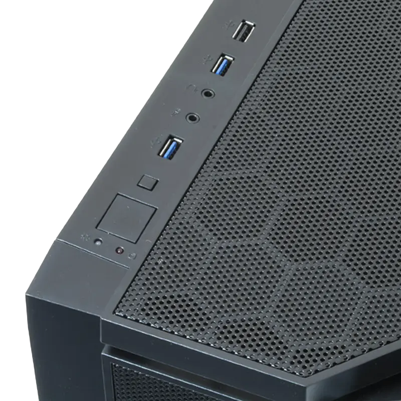 Chieftec CI-01B-OP Mini-Tower Negru