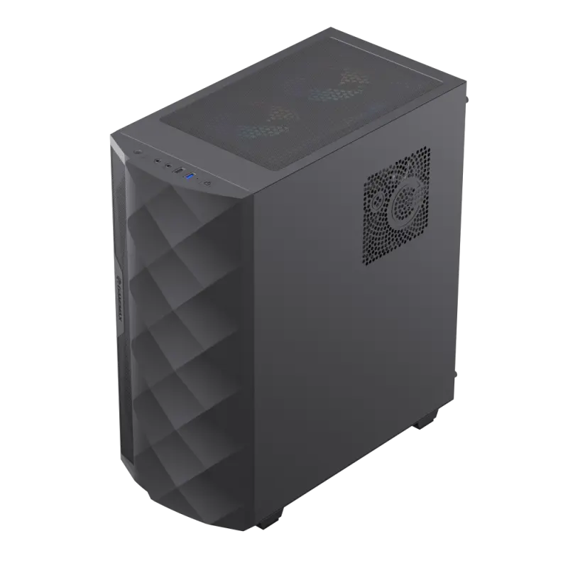 Gamemax DIAMOND CP BK Midi-Tower Черный