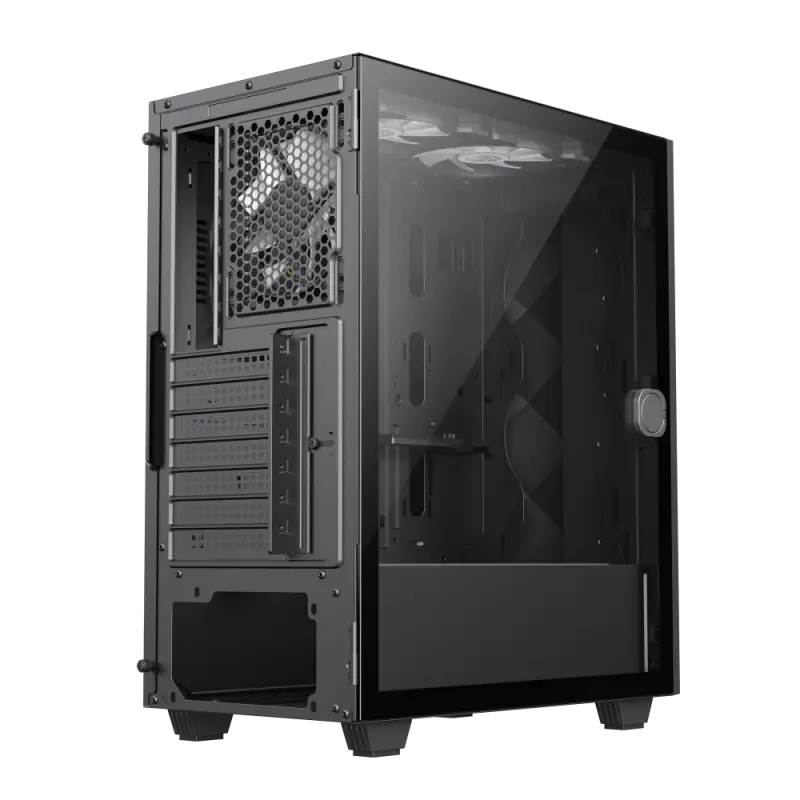 Gamemax DIAMOND CP BK Midi-Tower Черный