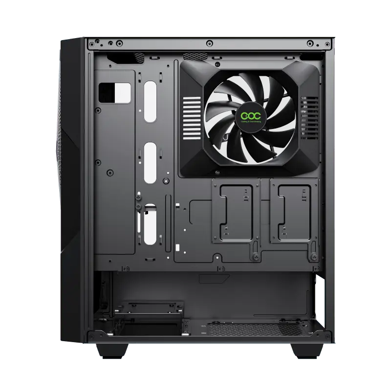 Gamemax TYPHOON COC Midi-Tower Negru
