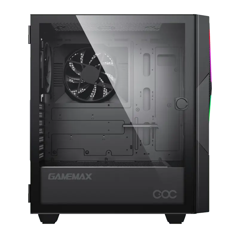 Gamemax TYPHOON COC Midi-Tower Negru