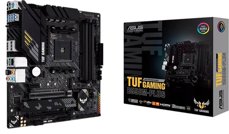 ASUS TUF Gaming B550M-Plus AM4 Micro-ATX