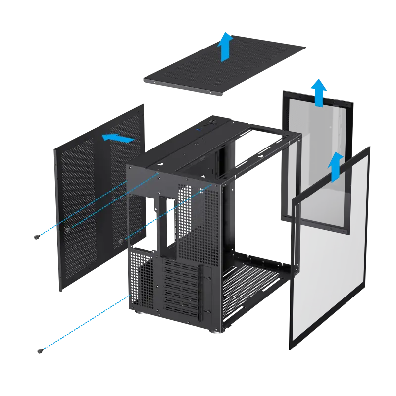 Gamemax INFINITY Midi-Tower Black