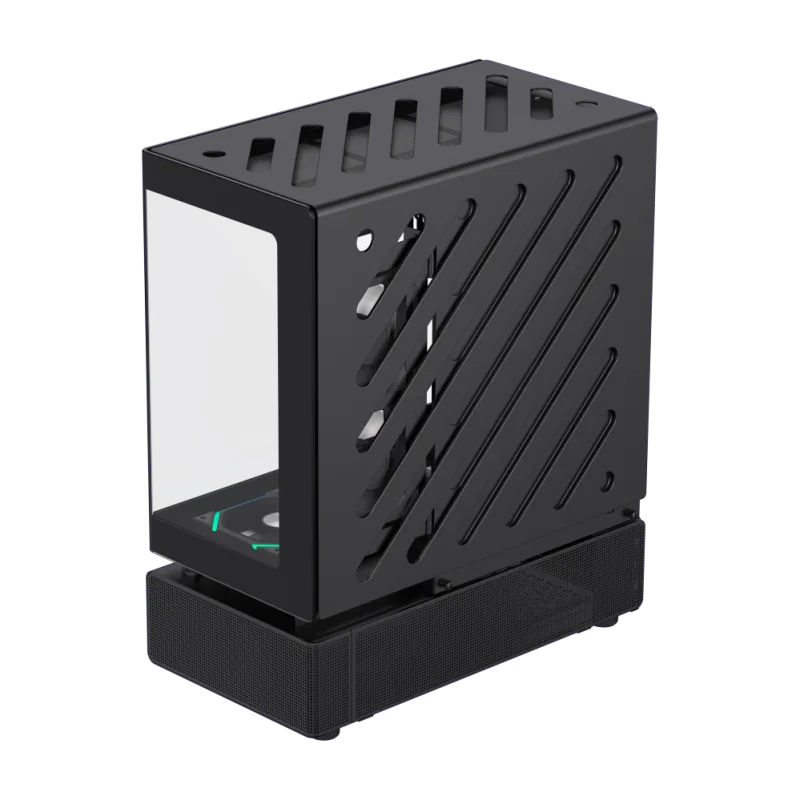 Gamemax N80 BK Midi-Tower Negru