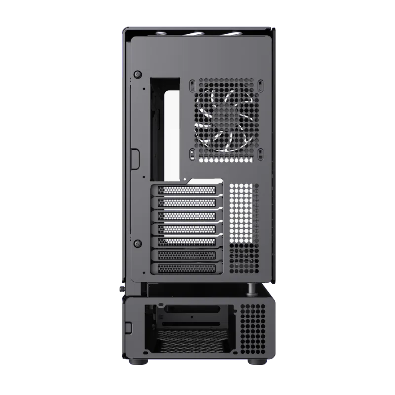 Gamemax N80 BK Midi-Tower Negru