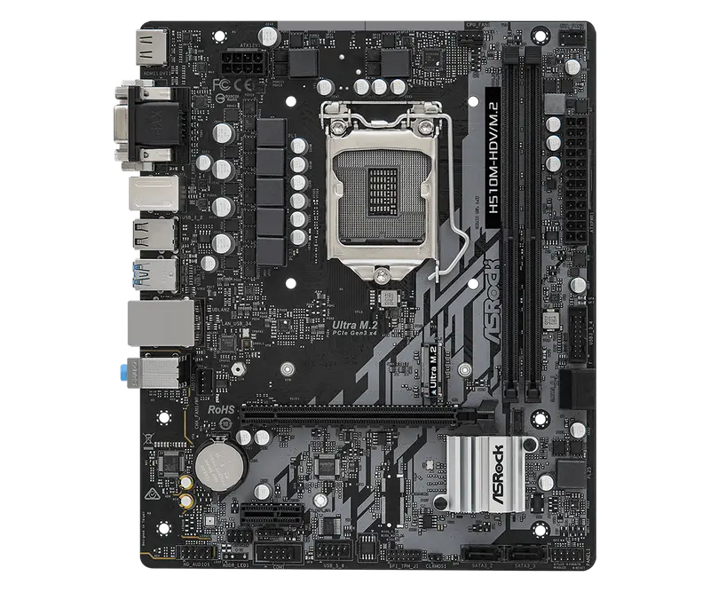 ASRock H510M-HDV/M.2 LGA1200 Micro-ATX