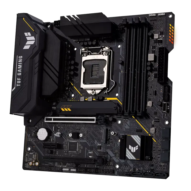 ASUS TUF GAMING B560M-PLUS WIFI LGA1200 Micro-ATX