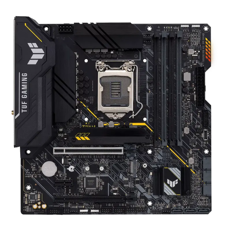 ASUS TUF GAMING B560M-PLUS WIFI LGA1200 Micro-ATX