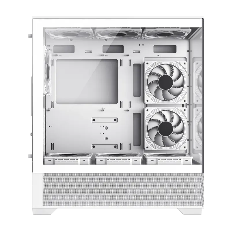 Gamemax VISTA AW Midi-Tower Alb