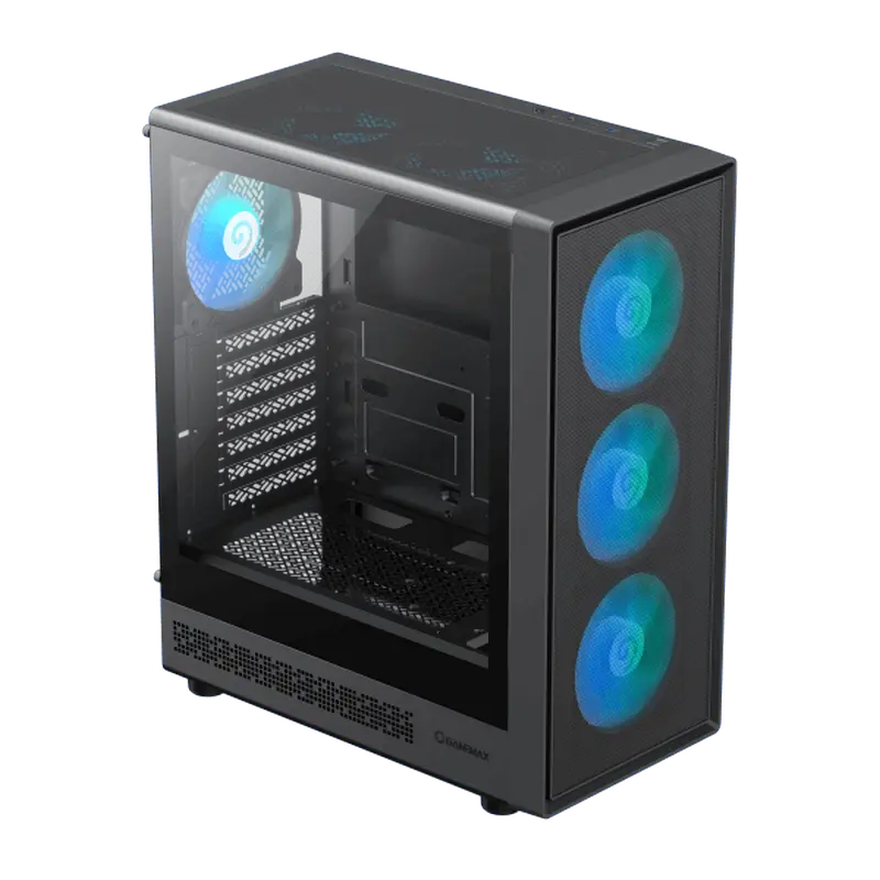 Gamemax STORM 2 AB Midi-Tower Negru