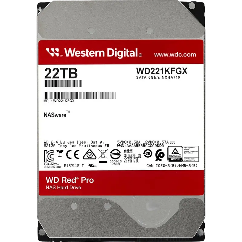 Western Digital WD Red Pro 22 TB