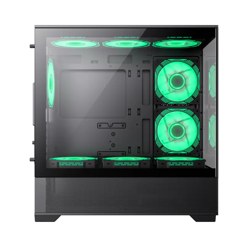 Gamemax VISTA MB Midi-Tower Negru